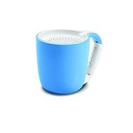 GEAR4 Espresso Small Coffee Cup Style Bluetooth Speaker with Carabineer Handle Clip (Pastel Pink) N7