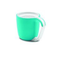 GEAR4 Espresso Small Coffee Cup Style Bluetooth Speaker with Carabineer Handle Clip (Pastel Pink) N13