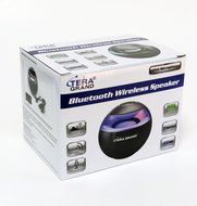 Tera Grand Premium Bluetooth Wireless Speaker with Microphone - Retail Packaging - Black N8
