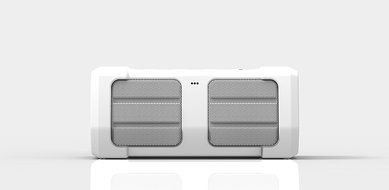 Titus Audio Power BOOM 15 6W Waterproof Bluetooth Speaker, White