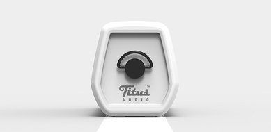 Titus Audio Power BOOM 15 6W Waterproof Bluetooth Speaker, White N2