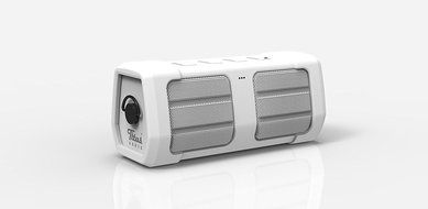 Titus Audio Power BOOM 15 6W Waterproof Bluetooth Speaker, White N5