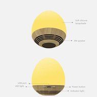 Warm White LED Bulb Portable Levitating Bluetooth Speaker,Floating Maglev Speaker N4