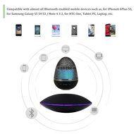 PowerLead Flat F500 PowerLead Portable Wireless Bluetooth Floating Speaker Multi-color LED Levitating Bluetooth... N5