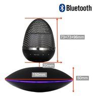 PowerLead Flat F500 PowerLead Portable Wireless Bluetooth Floating Speaker Multi-color LED Levitating Bluetooth... N6