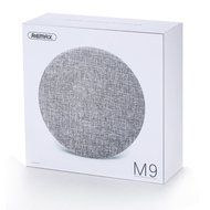 Remax RB-M9 Desktop Fabrics Bluetooth Speaker Portable Audio Player Music Sound Box Bluetooth V4.1 White Color N9