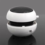 TOOGOO(R) Mini Portable Travel Bass Speaker for iPod iPhone MP3 Mobile Phone White N4