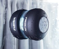Prolix Waterproof Bluetooth Wireless Shower Speaker and Handsfree Speakerphone - Compatible with all devices (... N2