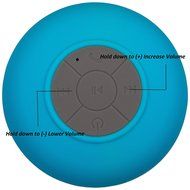 Prolix Waterproof Bluetooth Wireless Shower Speaker and Handsfree Speakerphone - Compatible with all devices (... N5