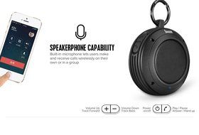 Divoom VOOMBOX TRAVEL Orange Outdoor WATER RESISTANT Bluetooth Portable Speaker with Mic for Apple iphone 5, 4s... N6