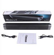 Silver Soundbar Portable Bluetooth Speaker Deep Bass USB N4