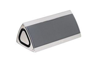 Hype&reg; Pyramid 10 W Speaker Stainless Steel Ultra-portable Wireless Rechargeable Bluetooth 3D Stereo Speaker