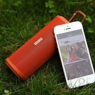 [Best Outdoor Speakers]MIFA F5 Portable Bluetooth Wireless Stereo Speaker (red) N7