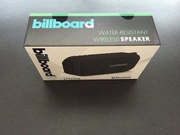 Billboard Bluetooth&reg; Speaker, 4.5H x 6W x 2.5D, BLACK