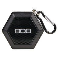 808 Audio HEX TETHER Portable Bluetooth Speaker - Black