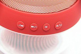 Smileto Multifunctional LED 3D Wireless Bluetooth Round Speaker With Plug-in Card, Waterproof, BASS, Call Function... N11