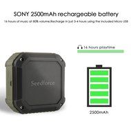 Seedforce Outdoor &amp; Shower 5W Drive 16 Hours Playtime Bluetooth 4.1 Speaker