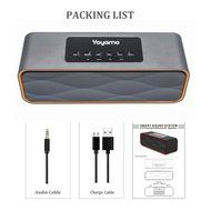 Yoyamo Portable Bluetooth Speakers Wireless Speaker with Super Bass Stereo sound for Smart Phones, Tablet, PC(... N20