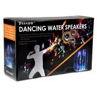 Pixnor Wireless Bluetooth Colorful LED Fountain Dancing Water Mini Speakers for iPhone / iPad / Cellphone / PC... N6