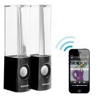 Pixnor Wireless Bluetooth Colorful LED Fountain Dancing Water Mini Speakers for iPhone / iPad / Cellphone / PC... N7
