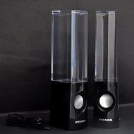 Pixnor Wireless Bluetooth Colorful LED Fountain Dancing Water Mini Speakers for iPhone / iPad / Cellphone / PC... N10
