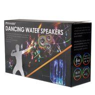 Pixnor Wireless Bluetooth Colorful LED Fountain Dancing Water Mini Speakers for iPhone / iPad / Cellphone / PC... N14