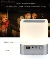 New DY-28 Wireless Bluetooth LED Speaker with USB Audio Cable Fashionable N6