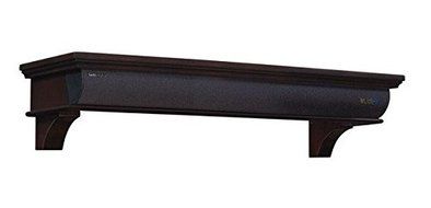 Bell'O Digital BDS4012-40-E474 40" Sound Bar Speaker Shelf, Dark Espresso