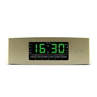 JY-16 NFC APP Control LED Display Bluetooth Speaker Mini Bluetooth Speaker Portable Wireless Speaker Color Gold N2
