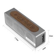 DOACE M-BOX Bluetooth Wireless Surround Sound Stereo Speaker Bluetooth V4.0 DSP Chip Metal Appearence with built... N11