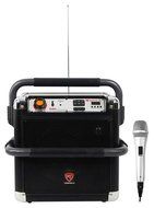 Rockville RJS8 8" Portable Rechargable Home Theatre Bluetooth Speaker+Microphone