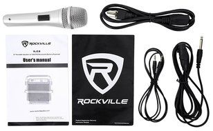 Rockville RJS8 8" Portable Rechargable Home Theatre Bluetooth Speaker+Microphone N7