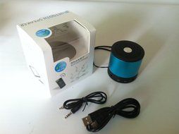 New Bluetooth Mini Ultra Portable Speaker with Rechargeable Li Battery (works w/ iPod, iPad, iPhone, Android Devices... N6