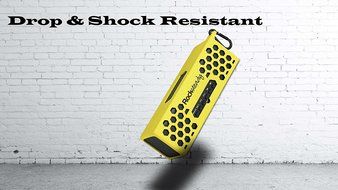 New Rocksteady 2 LOUD and CLEAR Portable Durable Bluetooth Speaker True 2.1 Stereo sound Integrated Speakerphone... N10