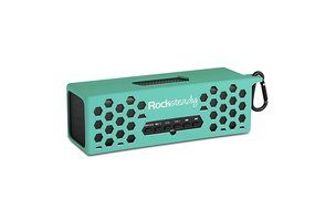 New Rocksteady 2 LOUD and CLEAR Portable Durable Bluetooth Speaker True 2.1 Stereo sound Integrated Speakerphone... N12