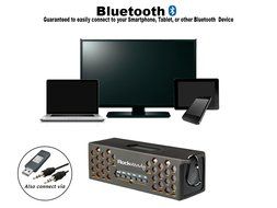 New Rocksteady 2 LOUD and CLEAR Portable Durable Bluetooth Speaker True 2.1 Stereo sound Integrated Speakerphone... N22