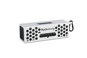 New Rocksteady 2 LOUD and CLEAR Portable Durable Bluetooth Speaker True 2.1 Stereo sound Integrated Speakerphone... N38