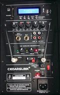 CedarsLink 12" 1,000 Watt Amplified Loudspeaker All In One Package Bluetooth With Two Wireless Microphones N4