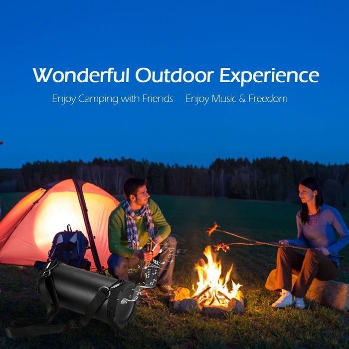 Docooler&reg; travel Loudspeaker Wireless Bluetooth Speaker Multimedia Mobile Loudspeaker USB &3.5mm FM Radio Subwoofer... N5