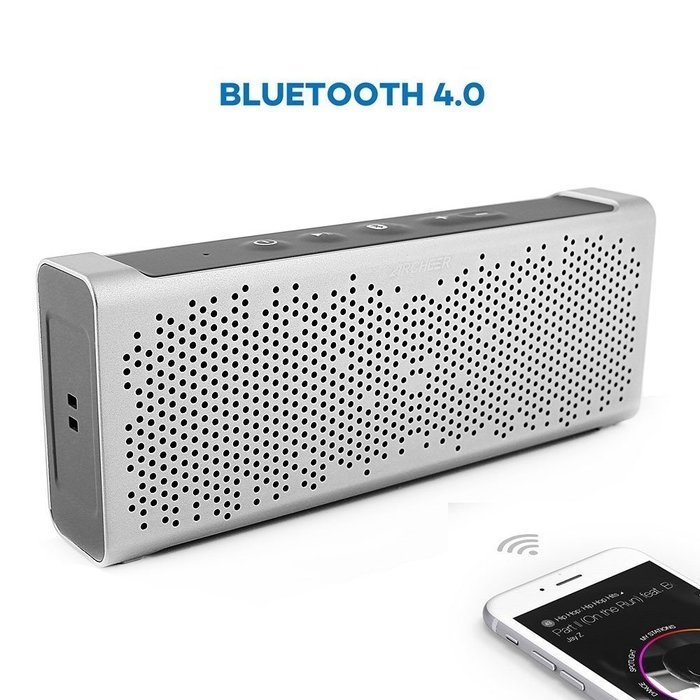 Archeer Portable Bluetooth Waterproof Wireless Speaker with Dual 5W Driver, Built-in MIC, 10hours Playtime, Splashproof... N2
