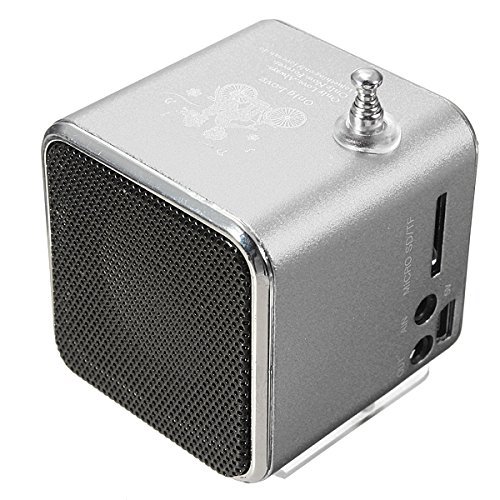 TD-V26 Transparent Micro Mini Speaker With FM Radio SD/TF N6