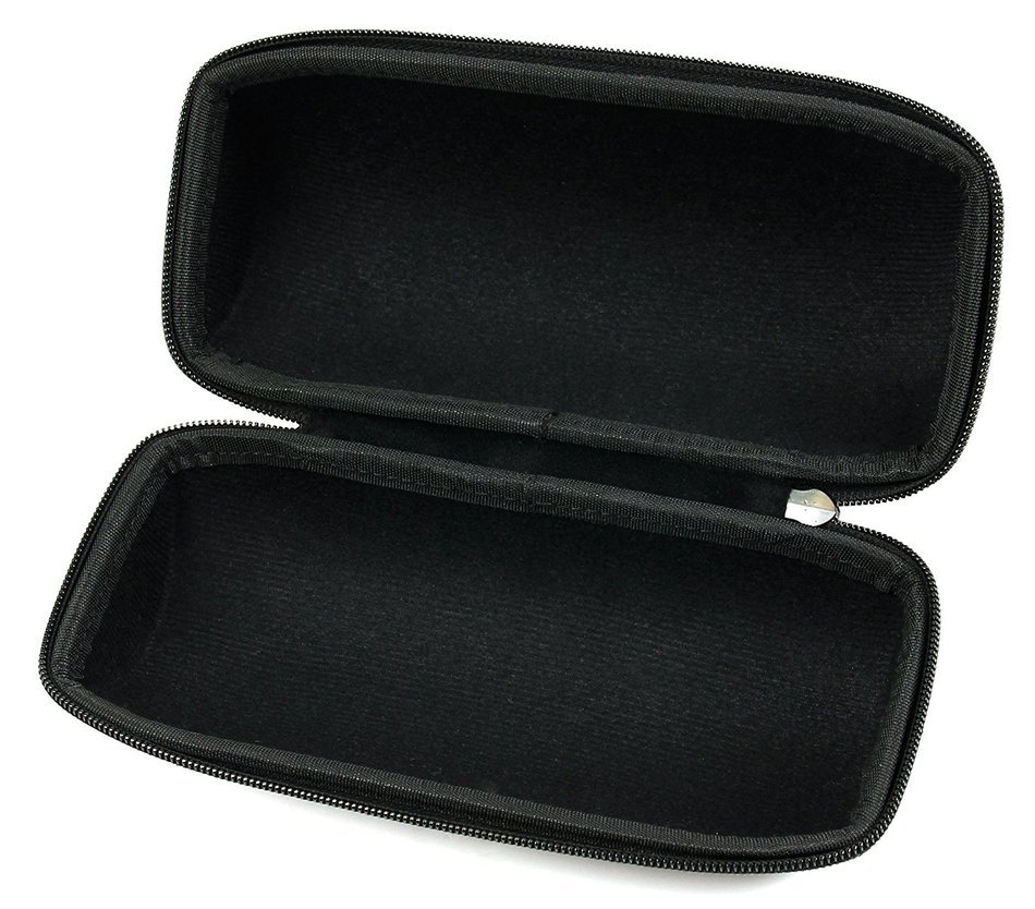Padded Black Pouch for JBL Charge 2 plus, Pulse, Charge, Charge 2 & Flip 2 With Belt Clip - by DURAGADGET N9