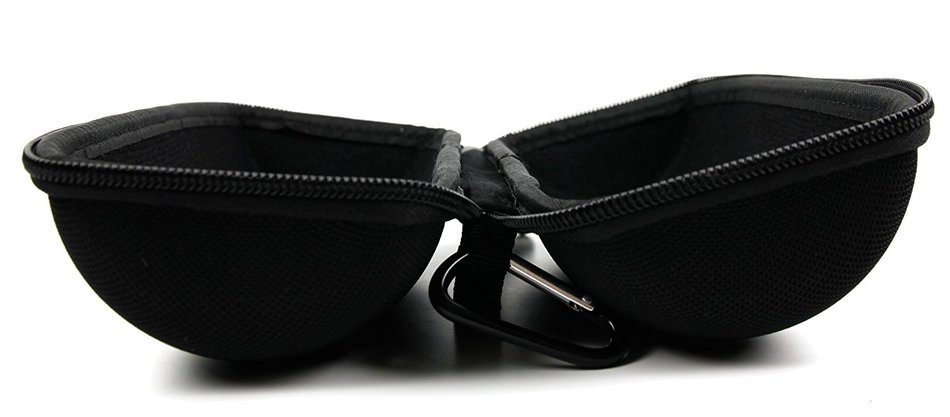 Padded Black Pouch for JBL Charge 2 plus, Pulse, Charge, Charge 2 & Flip 2 With Belt Clip - by DURAGADGET N10