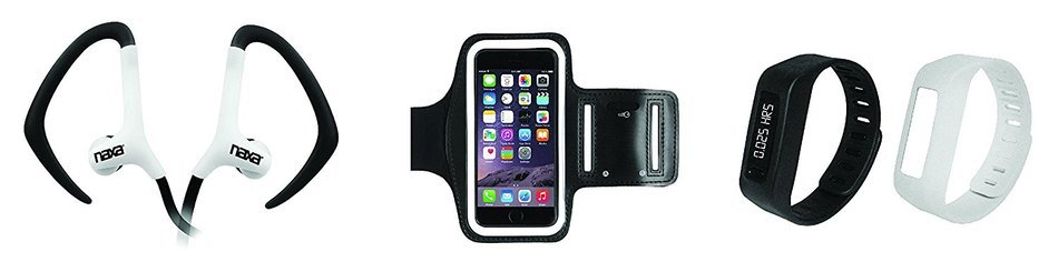 NAXA Electronics NE-946 Three-in-One Bluetooth Fitness Combo