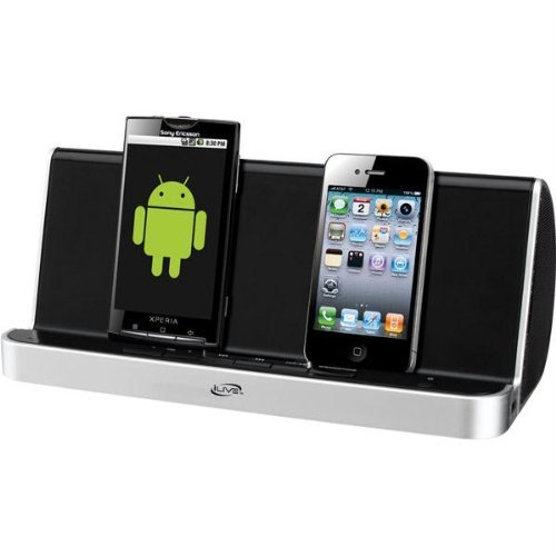 iLive SB311B Bluetooth Speaker and Charging Station for Mac, Android, etc
