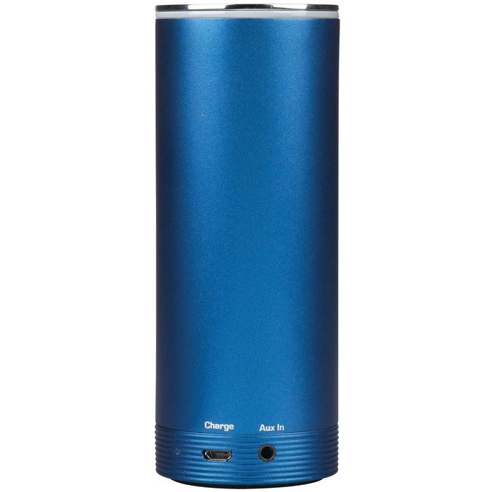 NRG GLO bluetooth speaker with light ring - blue N2