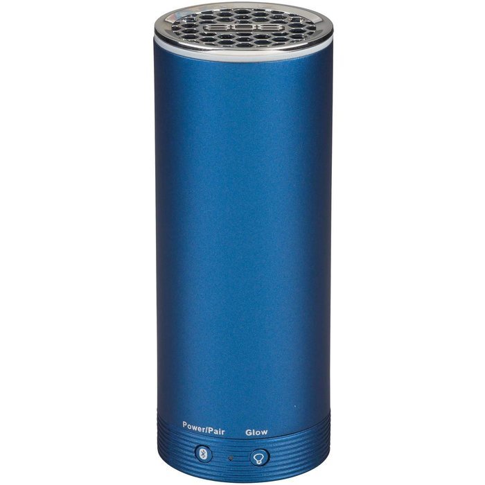 NRG GLO bluetooth speaker with light ring - blue N3