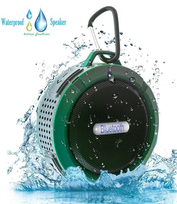 Bluetooth Speaker Waterproof Shockproof Mini Portable Sport Speaker Wireless HIFI Speaker Built-in Mic Handsfree... N13
