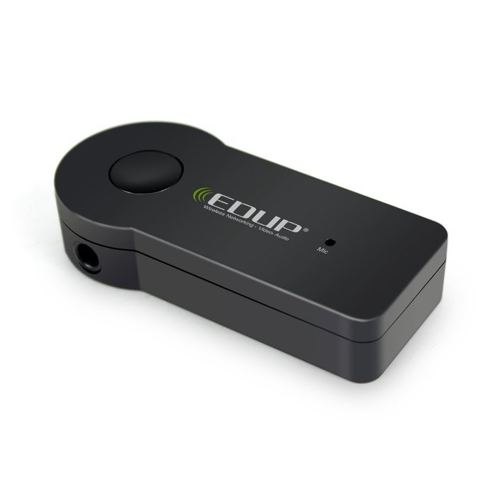 EDUP Portable Wireless Audio Receiver with Built in Microphone Car Kit N2
