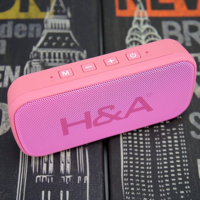 Pocket Portable Mini Bluetooth Wireless Stereo Speakers with FM Radio / Microphone / USB Disk / Aux / Micro SD... N10